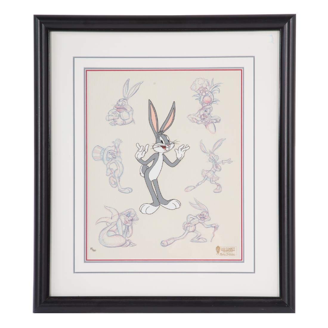 Warner Bros. "Bugs" sericel by Bob Clampett (1 of 6)