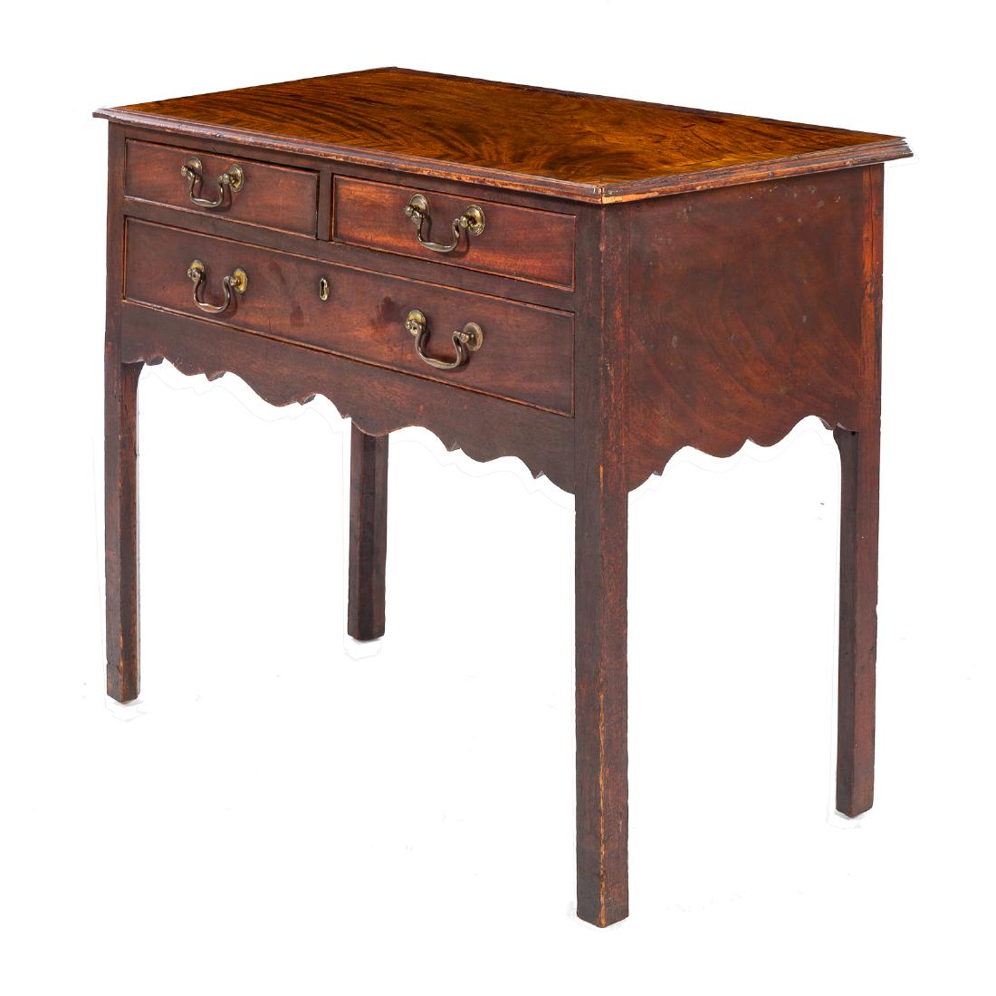 George III mahogany dressing table (1 of 5)
