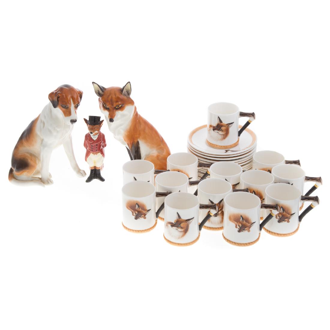 17 English china fox hunting themed articles (1 of 8)