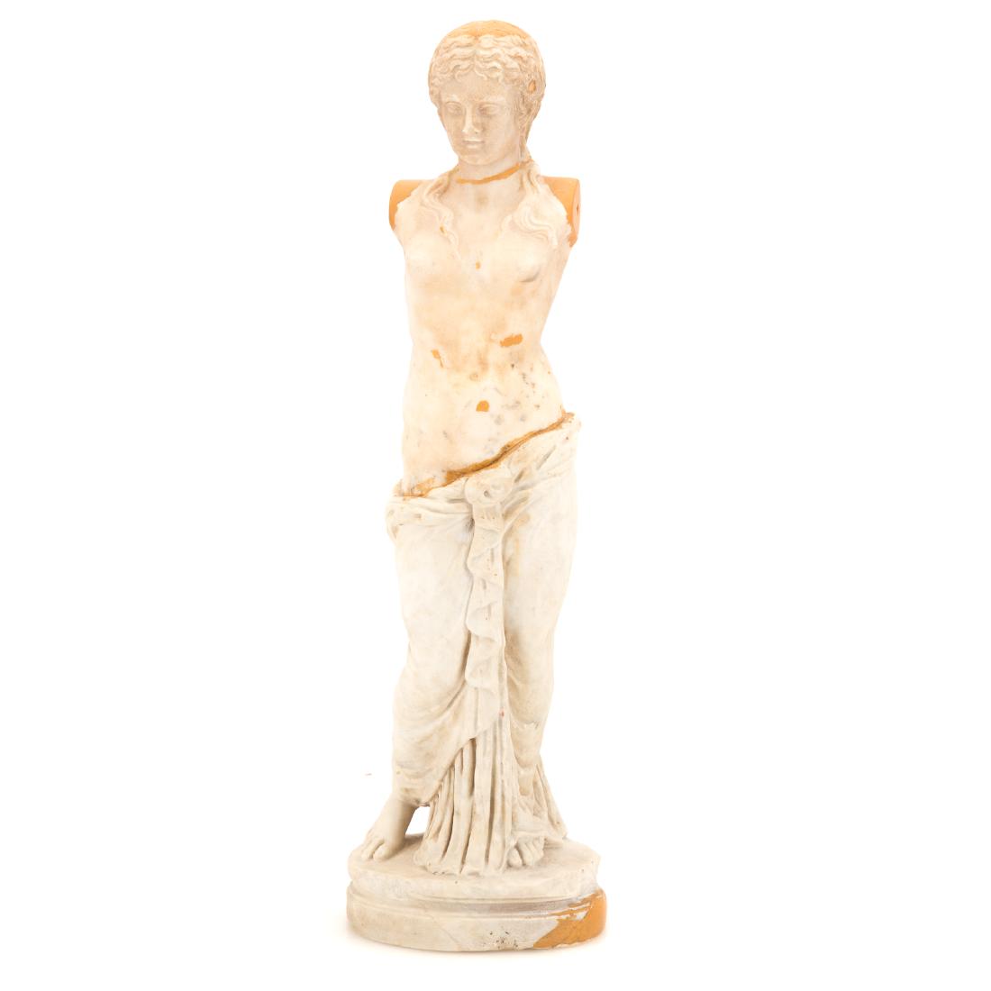 Greco-Roman manner carved marble Venus (1 of 7)