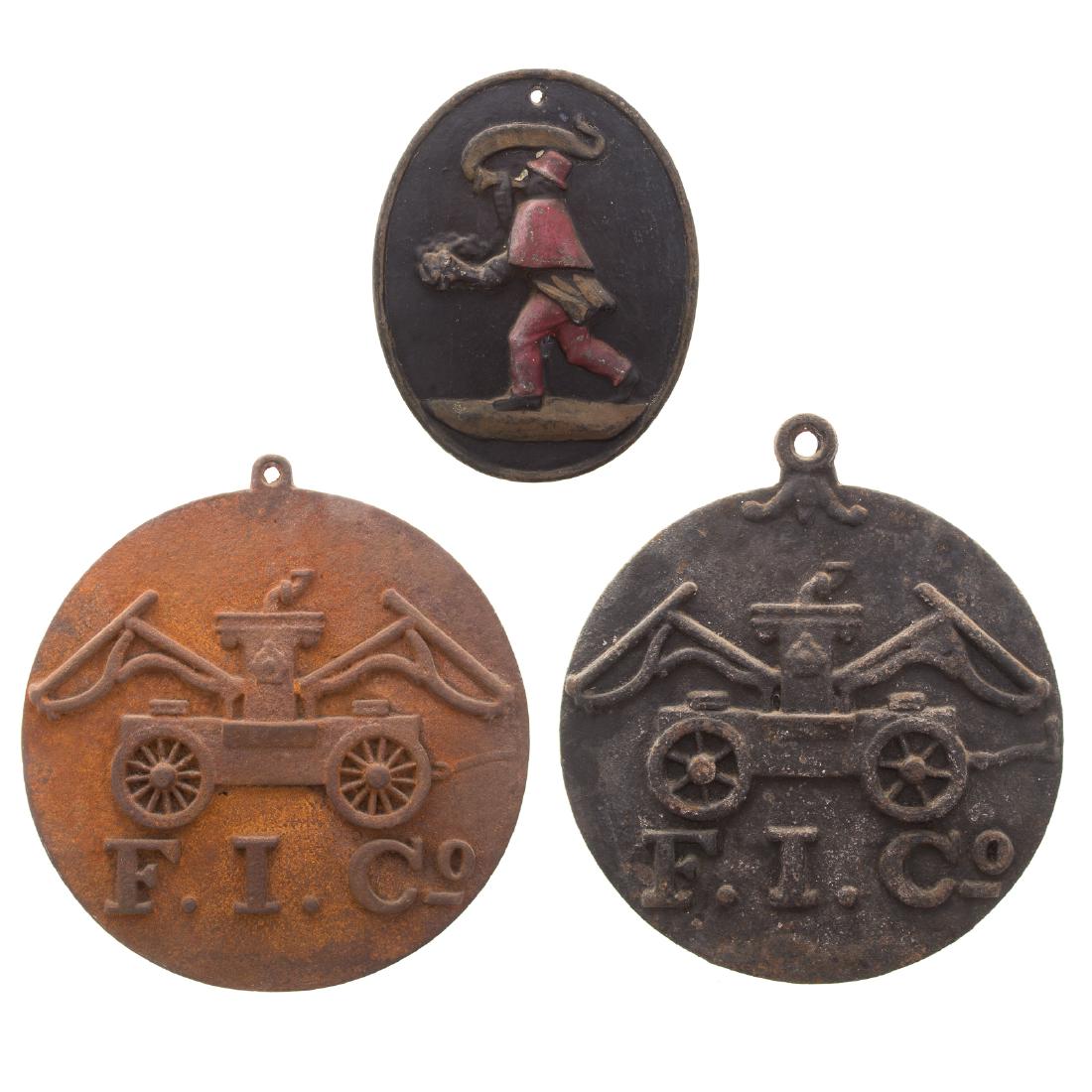 Three cast iron fire marks (1 of 7)