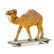 German papier-mache/wood camel pull toy - 3