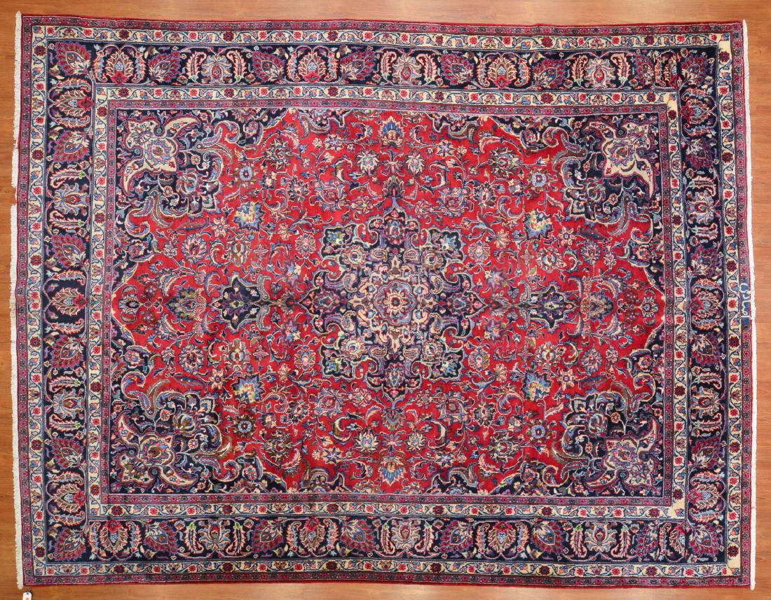 Persian Meshed carpet, approx. 9.6 x 12.6 (1 of 5)