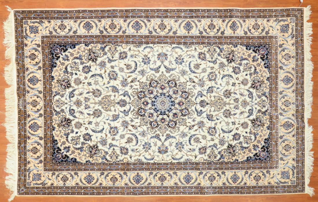 Very fine Nain rug, approx. 6.4 x 9.10 (1 of 5)