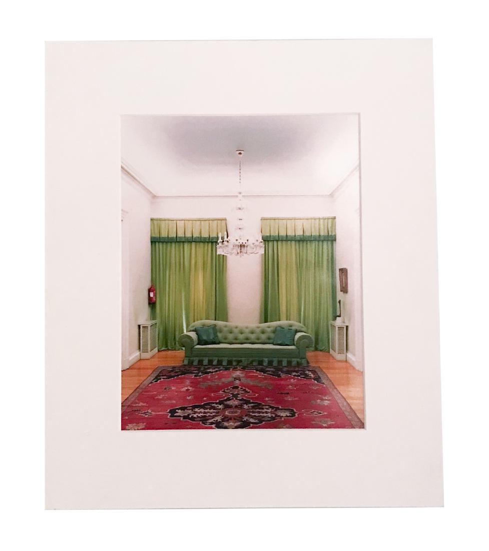 Candida Hofer. "Fundaction..." chromogenic print: (German, b. 1944). "Fundaction Marccelino Botin Santander V," 2004, ed. 49/100, pencil signed "Candida Hofer" lr, on verso, 14 1/2 x 11 3/4 in., unframed; Private collection, New York, NY