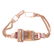 A Ladies Retro Ruby & Diamond Watch by Bulova - 2