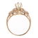 A Ladies Pear Shaped Diamond Ring in 14K - 4