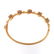A Ladies Bangle Bracelet with Diamonds - 4