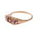 A Collection of 4 Gold Gemstone Rings - 4