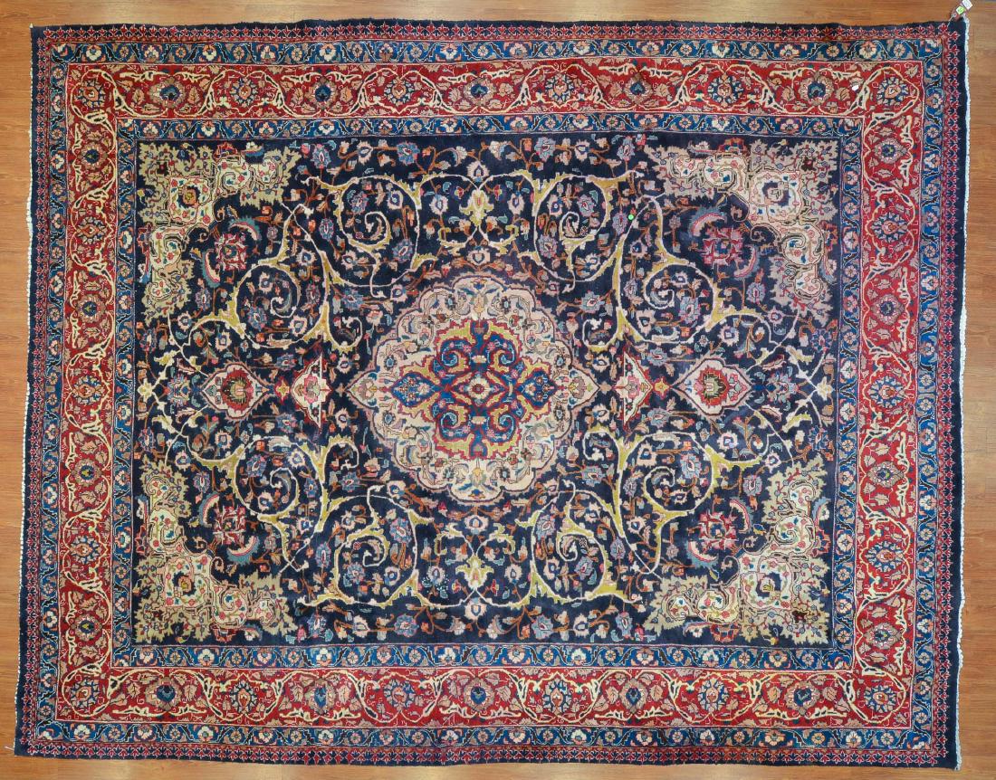 Persian Meshad carpet, approx. 9.9 x 12.3 (1 of 5)