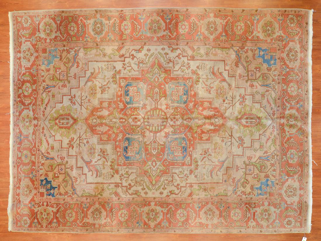 Turkish Serapi rug, approx. 8.7 x 11.6 (1 of 5)