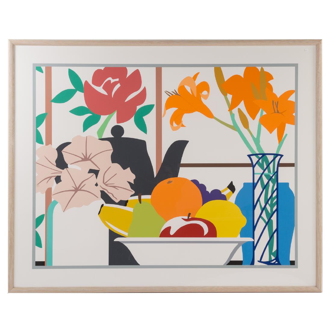 Tom Wesselmann. "Still Life...," screenprint (1 of 3)
