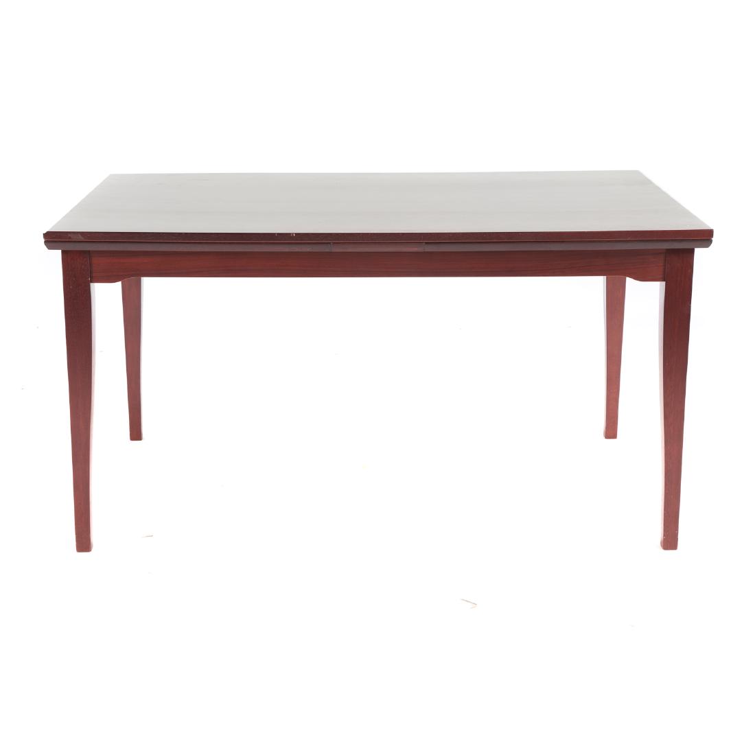 Skovby rosewood draw-leaf table (1 of 4)