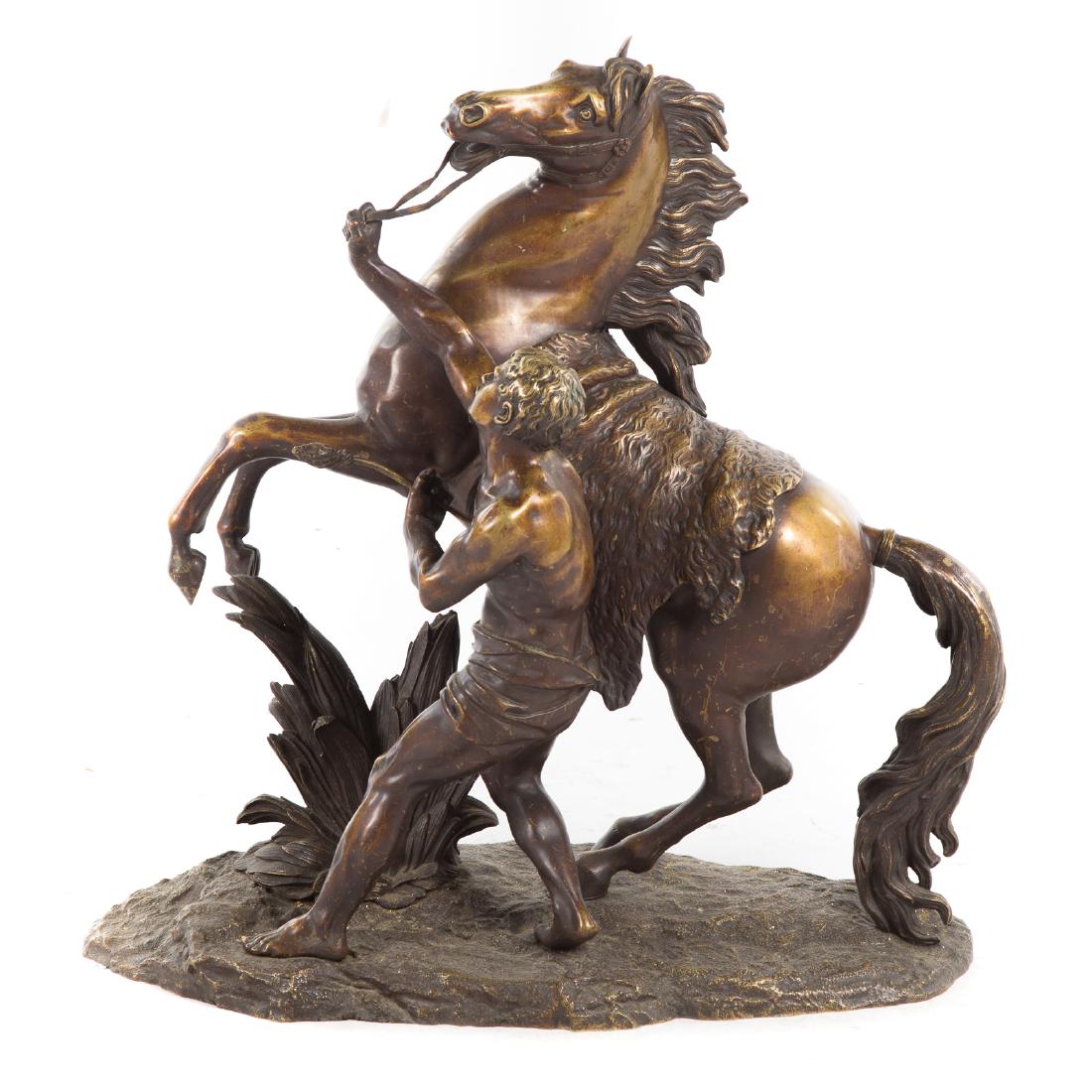 After Coustou. Marley horse bronze (1 of 5)