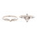 A 14K White Gold Marquise Diamond Wedding Set - 2
