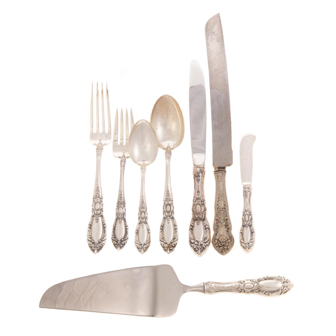 Towle "King Richard" sterling 72-pc flatware (1 of 5)