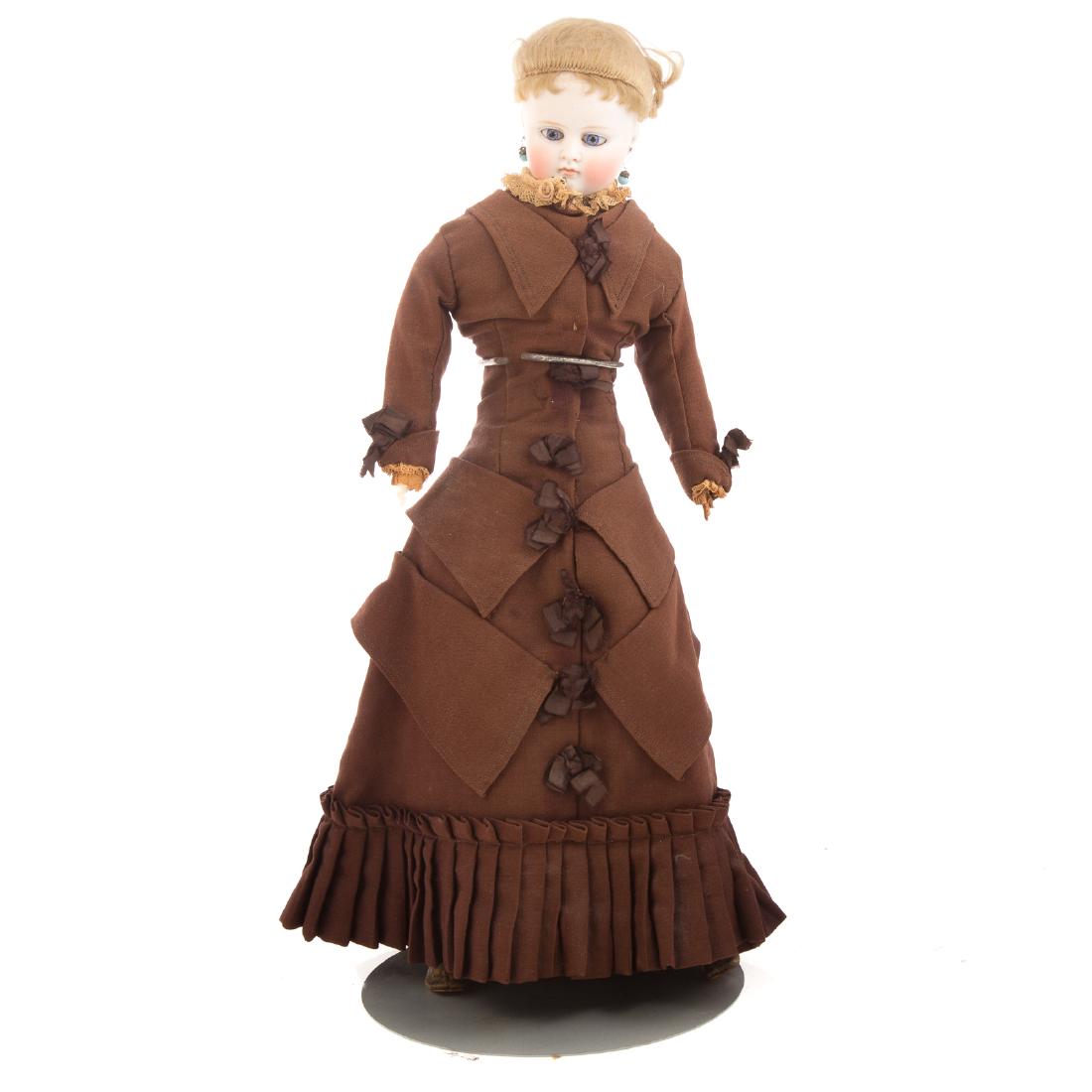 German bisque and kid body fashion doll (1 of 5)