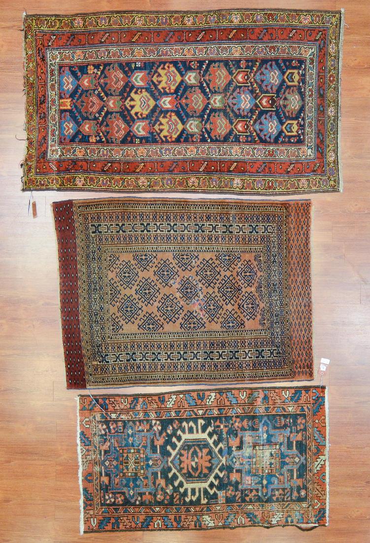 Three antique scatter rugs (1 of 7)