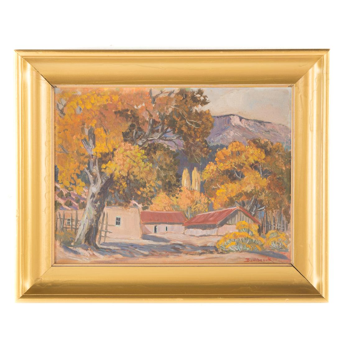 Walter Bambrook. Southwest Landcape, oil (1 of 5)