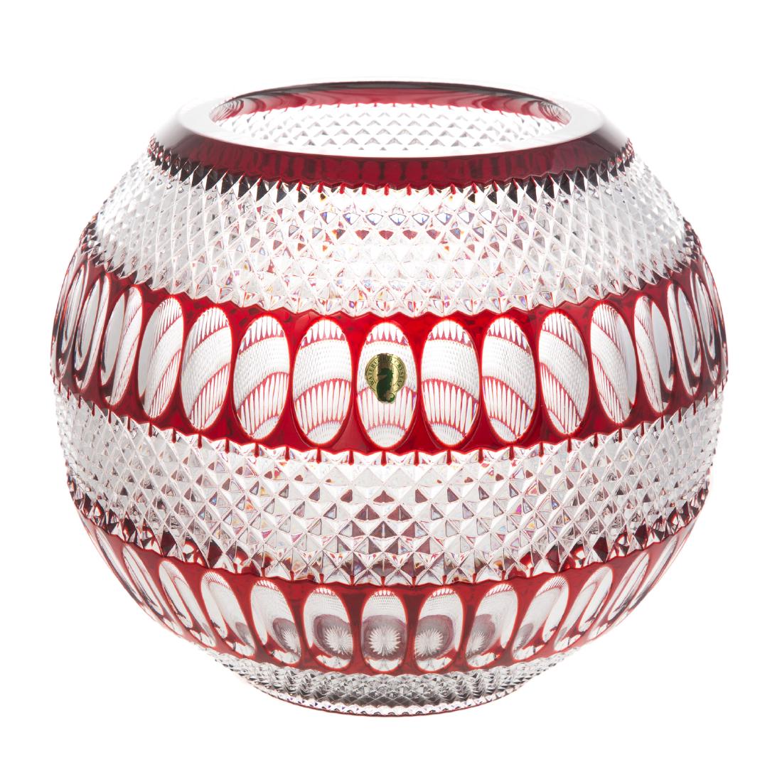 Waterford crystal 60th anniversary rose bowl