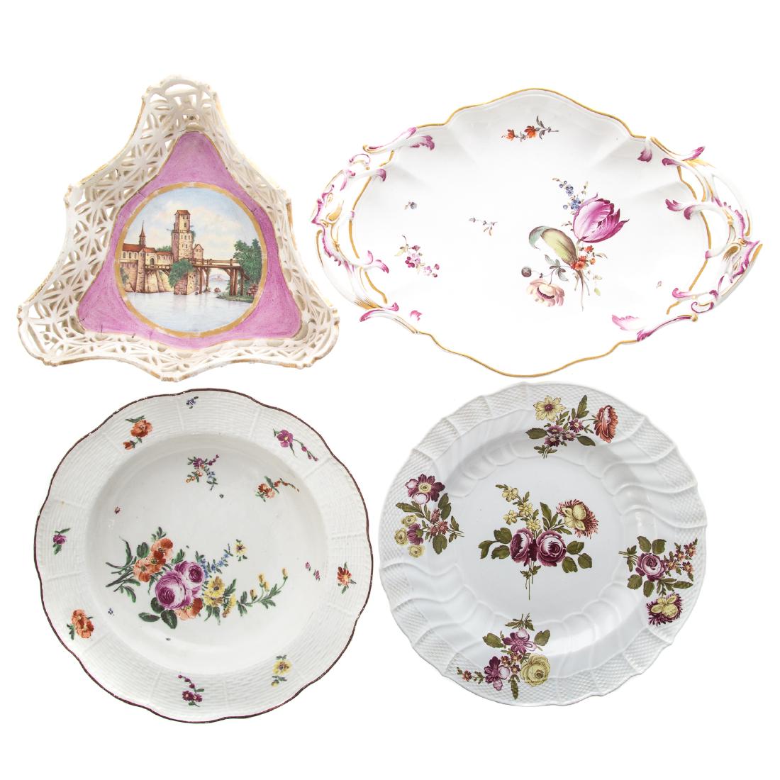 Four Hochst china table articles (1 of 6)