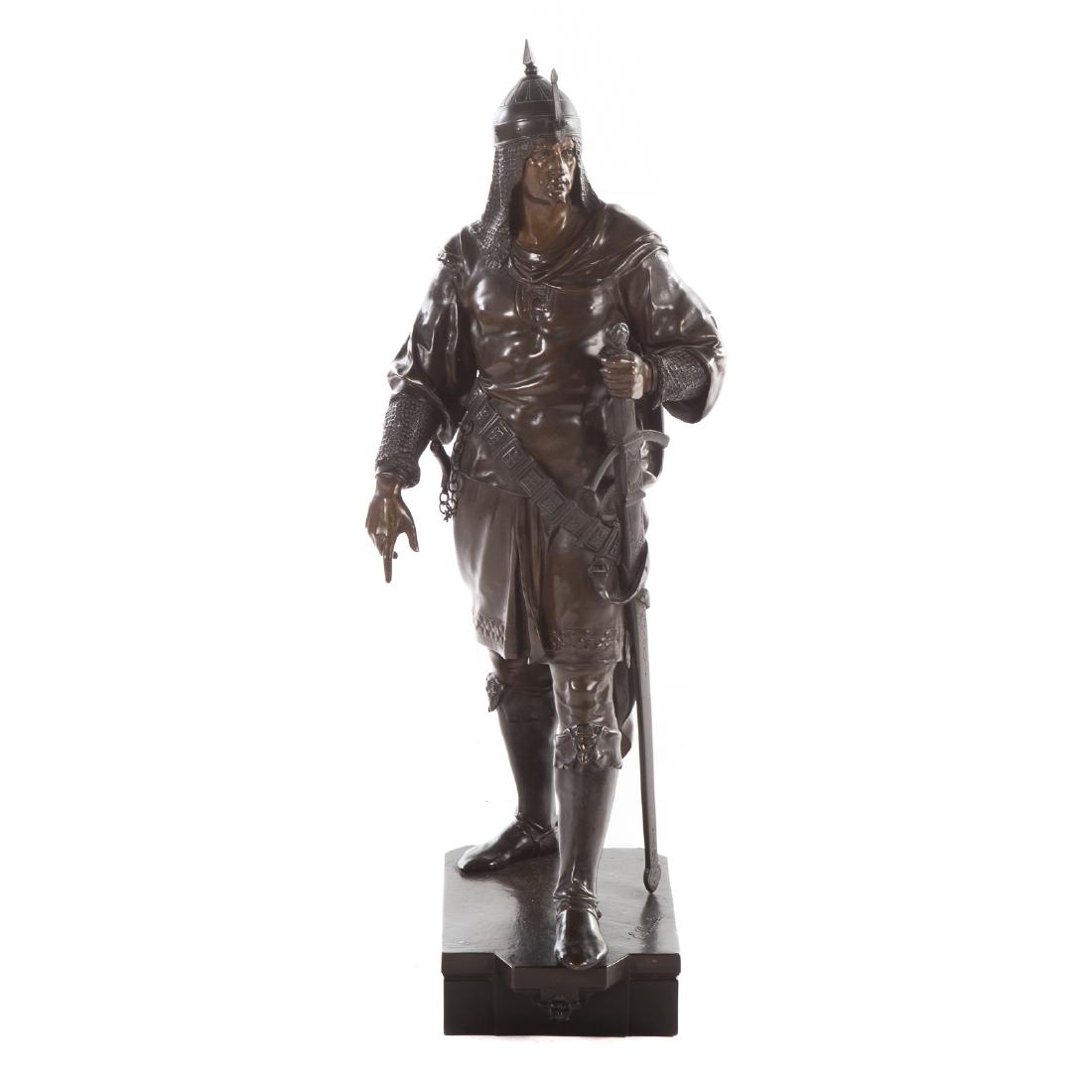 Emile Picault, Saracen Warrior bronze (1 of 6)