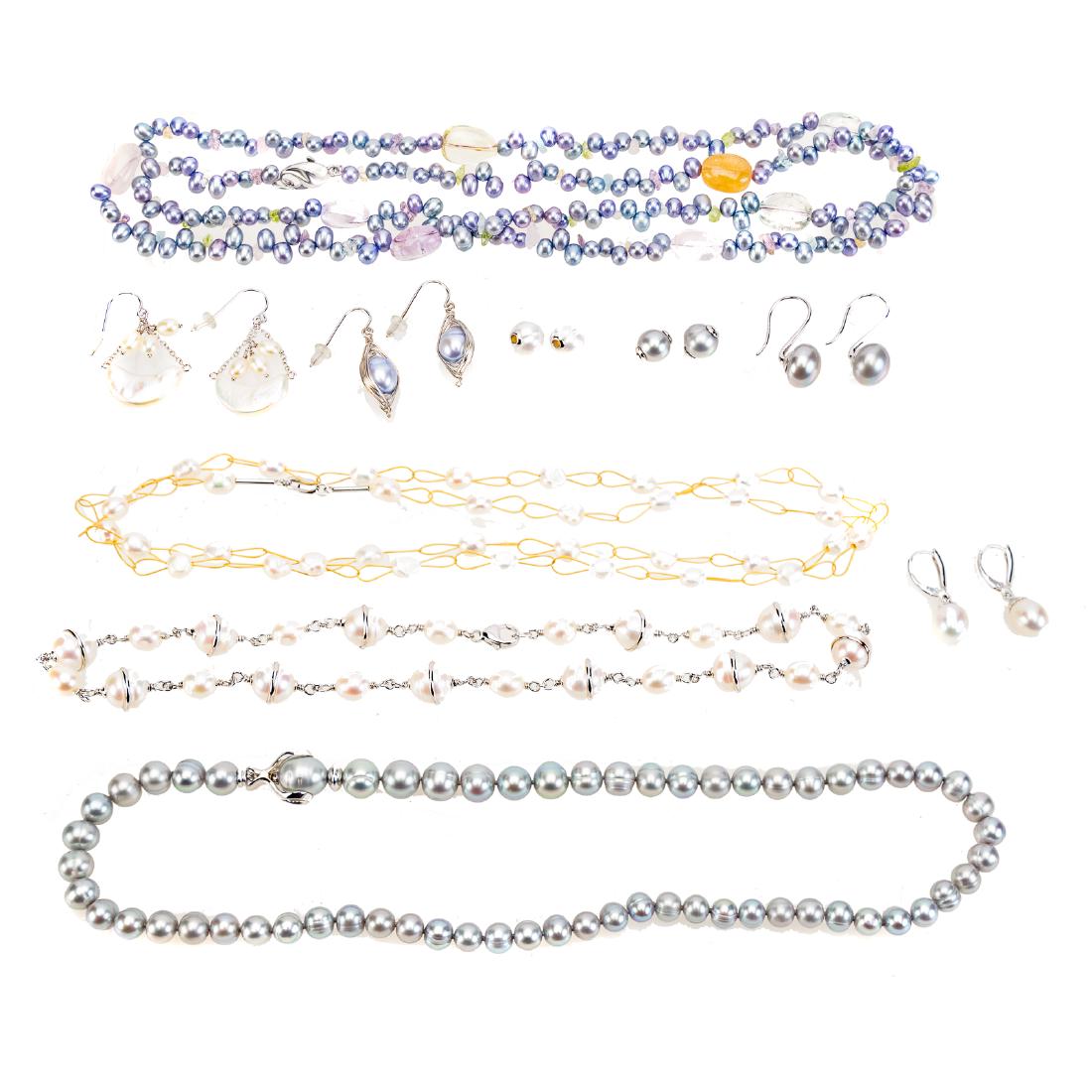 A Collection of Ladies Honora Pearl Jewelry (1 of 3)