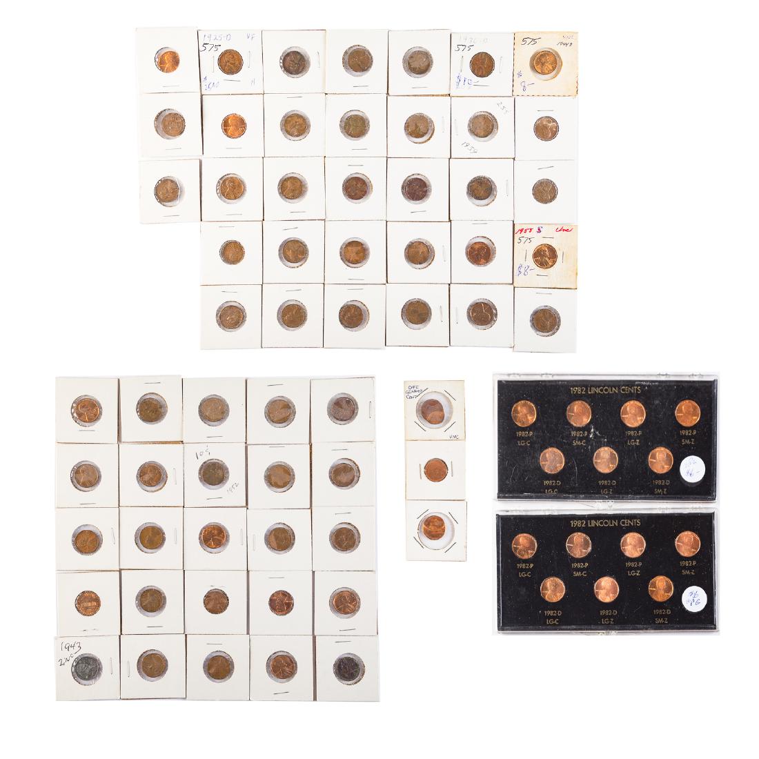 Nice Lincoln Cent Collection with Major Errors (1 of 5)
