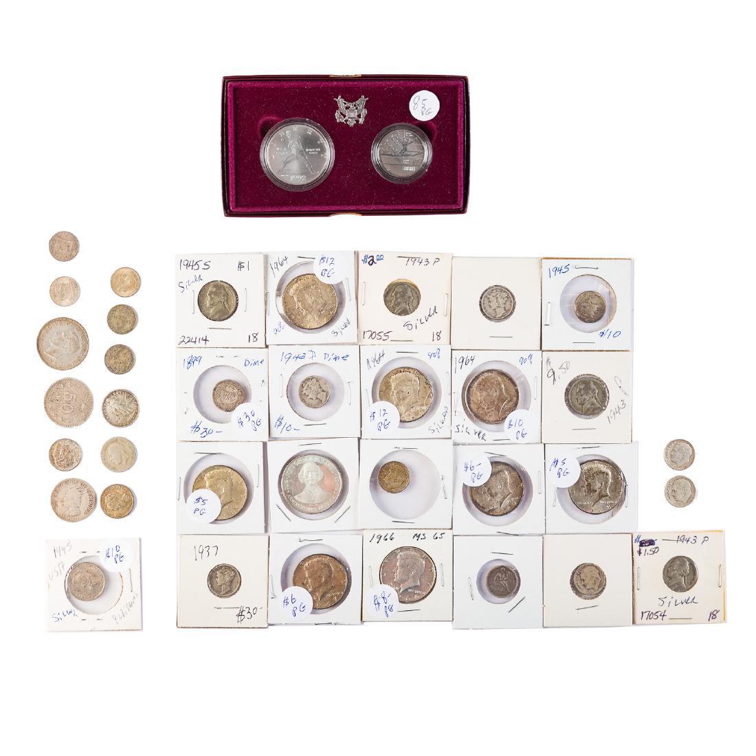 Silver coins and collectibles (1 of 4)