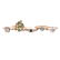Five Ladies Diamond & Gemstone Rings in 14K
