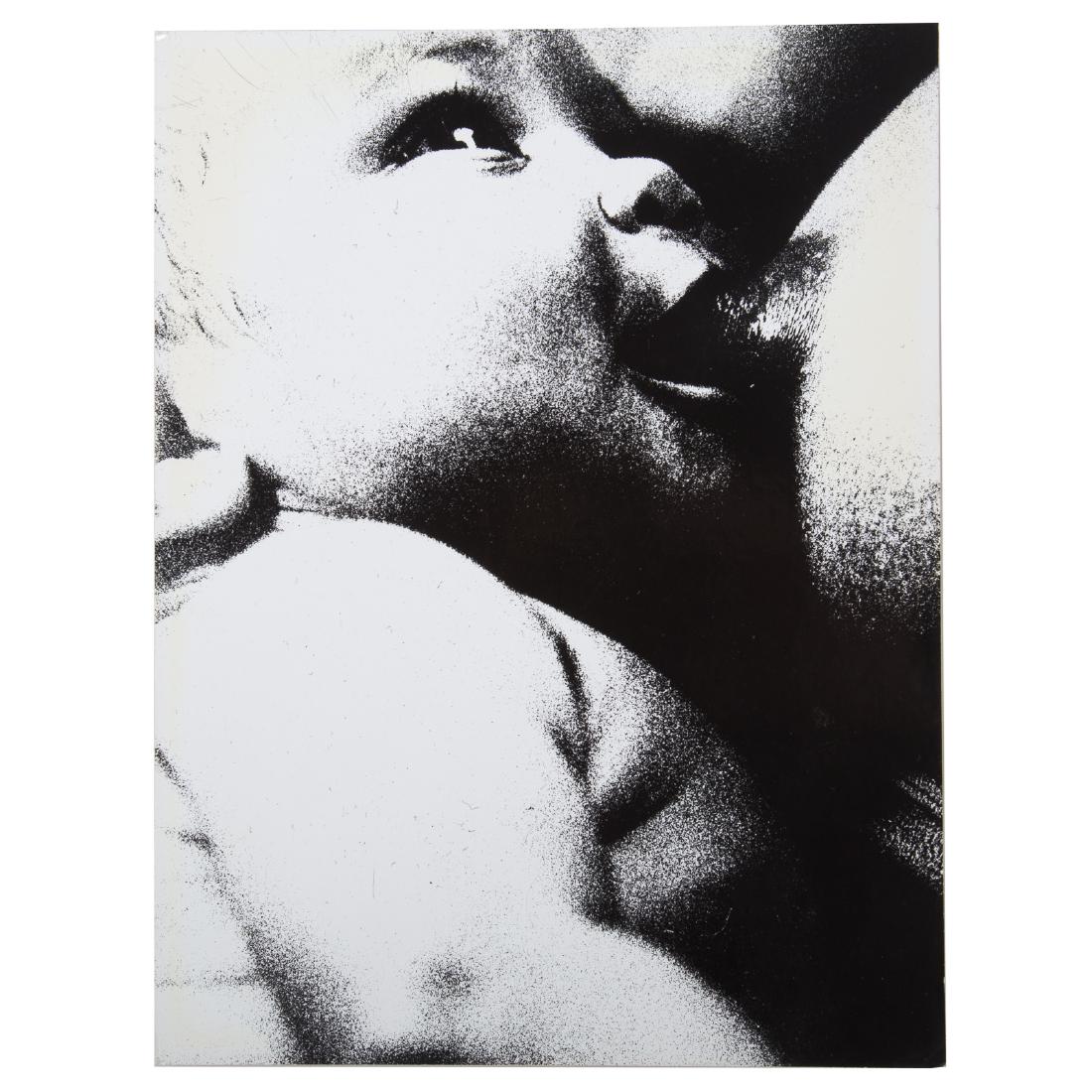 Francine Jamison. Baby at Breast, photograph: (American, 20th century). Photograph, gallery label on verso, 13 5.8x 10 3/8 in., unframed; From the Collection of Evangeline "EJ" Montgomery, Washington, DC