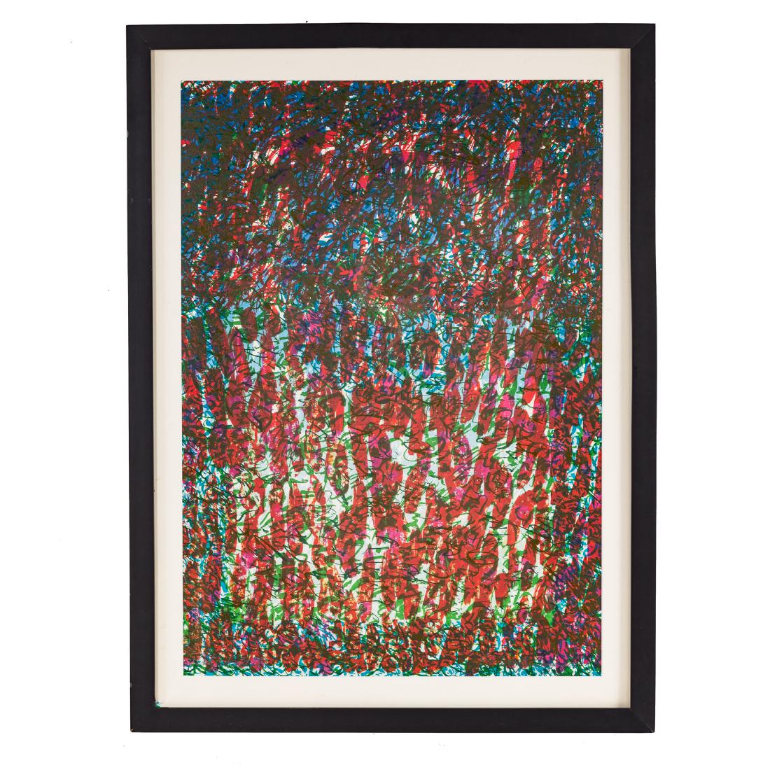 "Late Fall III," mixed media (1 of 4)