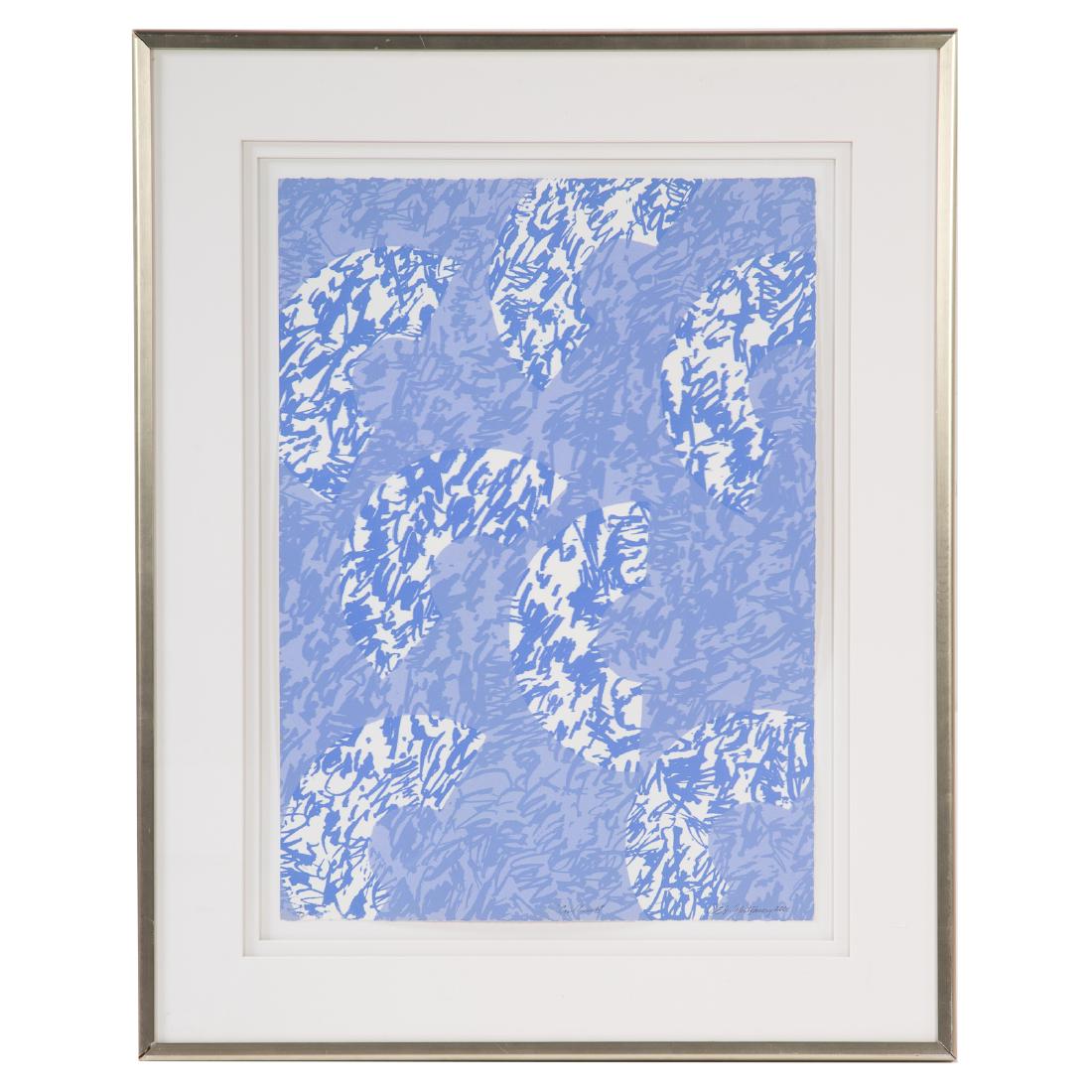 "Confluence B," lithograph (1 of 5)