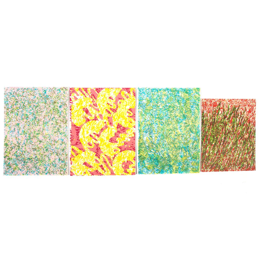 Group of 4 Unframed Serigraphs (1 of 6)