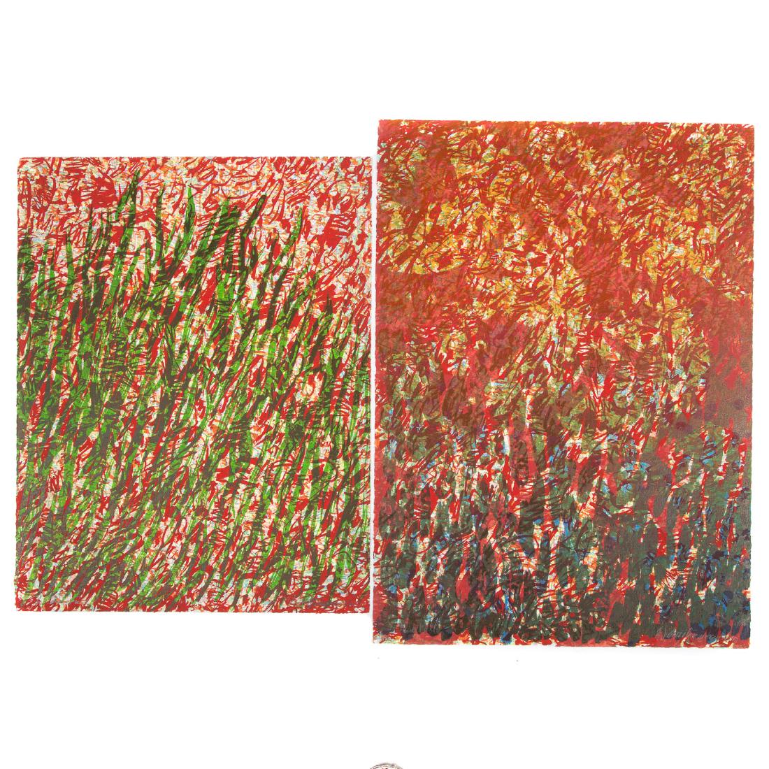 Two Mixed Media Prints (1 of 4)