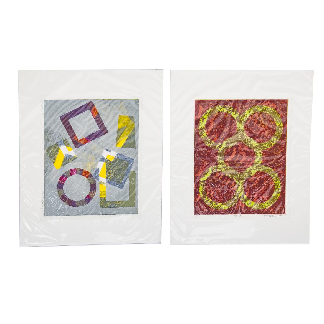 Two Color Etchings (1 of 4)