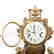 French Gilt Bronze Mantle Clock - 2
