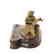 Continental bronze figural inkwell - 2