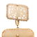 A Chinese Jade Plaque Mounted in 18K Gold - 2