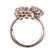 A Ladies Diamond & Sapphire Ring in Platinum - 3