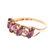 A Collection of Ladies Gemstone bands in Gold - 2