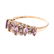 A Collection of Ladies Gemstone bands in Gold - 4