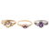 A Collection of Ladies Gemstone & Diamond Rings - 3