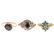 A Collection of Ladies Gemstone Rings in 14K Gold - 2