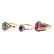 A Collection of Ladies Gemstone Rings in 14K Gold - 4
