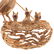 A Ladies Bird Brooch with Rubies & Diamond in 14K - 4