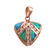 A Clown Pendant in 14K & a Contemporary Pendant - 3