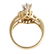 A Ladies Diamond Engagement Ring in 14K - 4