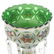 Pair Continental Cased Glass Lustres - 3