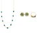 A Collection of Ladies Gold Gemstone Jewelry